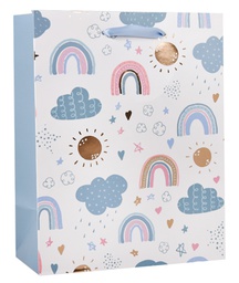 [653046] Lahjakassi L/F siniset sateenkaaret