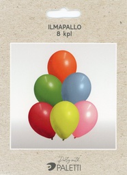 [57467] Ilmapallo lajitelma 8 kpl