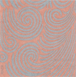 [1SER1011511] Servetti 33cm Pentik Kiehinen vaaleanpunainen