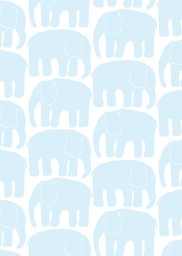 [27P00361] 1-os kortti Finlayson Elefantti v-sininen