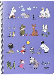 [15100] Kierrevihko A4/40L Muumi violetti