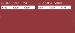 [104146] Hyrrähattu joulutarrat ja paketointi blanco