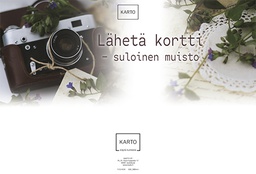 [105468] Opaste 55-39cm Lähetä kortti suloinen muisto