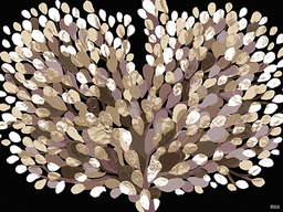 [318308] Juliste 60x80cm Vallila Aronia multi/musta