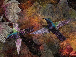 [318317] Juliste 60x80cm Kolibri