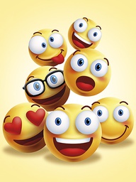 [318126] Juliste 30x40cm Smiley