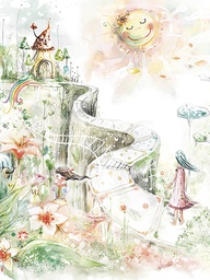 [318128] Juliste 30x40cm satumaailma