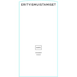 [101344] 1-lok Erityismuistamiset riviopaste
